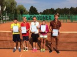 Lietuvos jaunučių sporto žaidynių teniso varžybų rezultatai